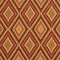 Tiki Tucson - Coral & Peach,Gold & Yellow Abstract & Geometric,Global,Southwestern Upholstery Fabric 54 Inches"